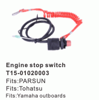 2 STROKE - ENGINE STOP SWITCH  - PARSUN - TOHATSU -YAMAHA OUTBOARDS-T15-01020003 Parsun